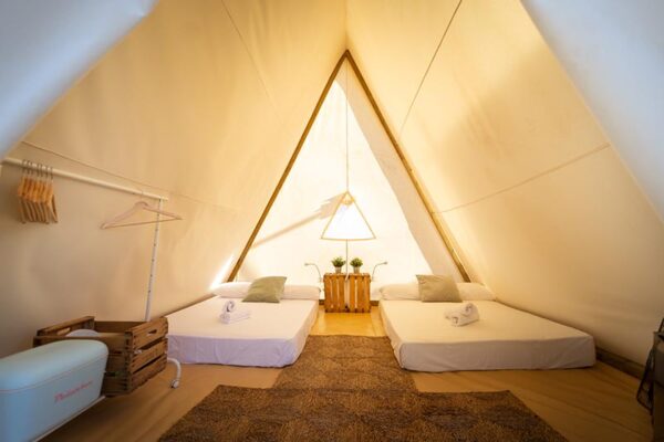 Tienda glamping Kampaoh todo incluido